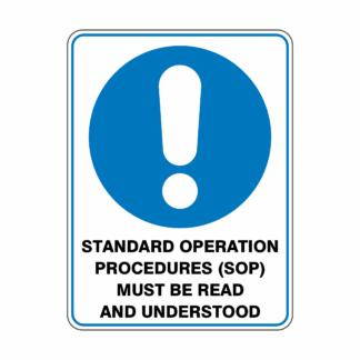 Mandatory Standard Operation Procedures