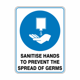 Mandatory Sanitise Hands