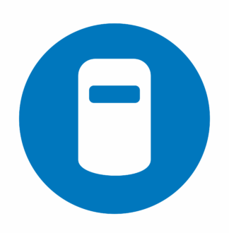 Mandatory Welding Mask Picto