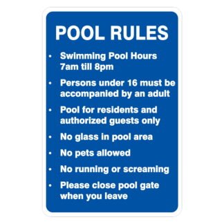 Pool Rules V2