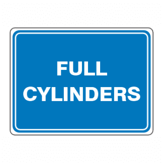 Hazardous Substance Signs - Full Cylinders