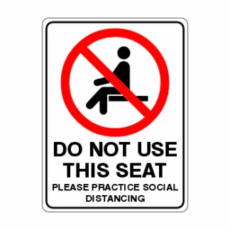 Do Not Use This Seat