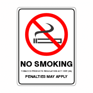 No Smoking Prohibition In Enclosed Public Places ACT 2003 Penalties May Apply