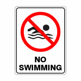 No Swimming