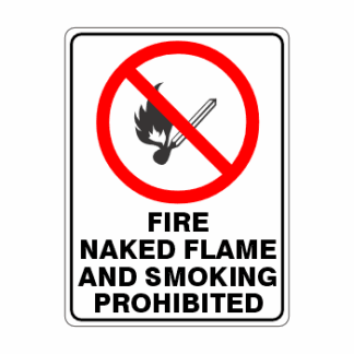 Fire Naked Flame And Smoking Prohibited