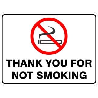 Thank You for Not Smoking