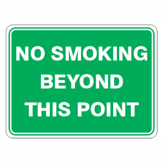 No Smoking Sign