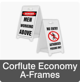 Corflute Economy A-Frames
