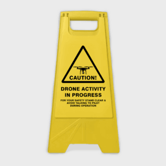 Caution Drone Activity In Progress