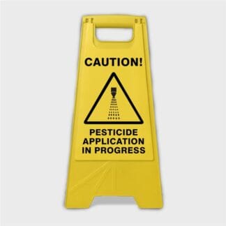 Caution Pesticide Application In Progress