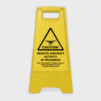 Caution Remote Aircraft Activity In Progress