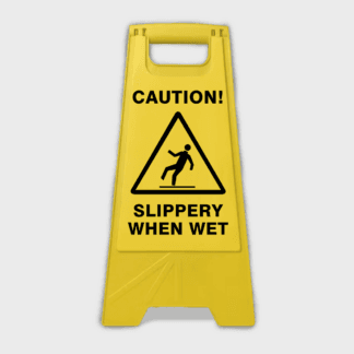 Caution Slippery When Wet
