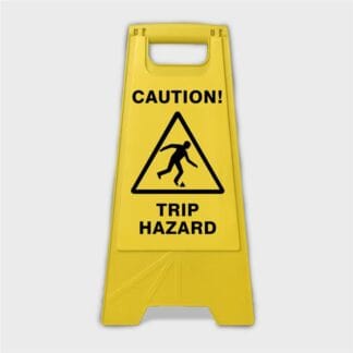 Caution Trip Hazard