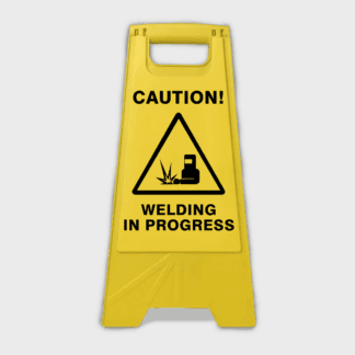 Caution Welding In Progress