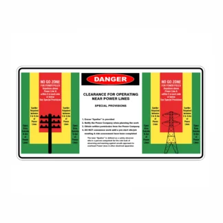 Clearance For Operating Near Power Lines New
